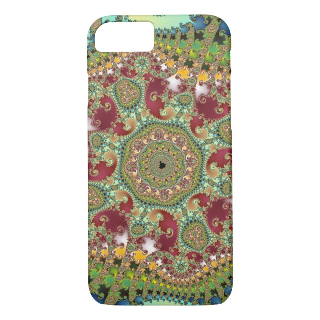 Capa Para iPhone, Case-Mate Coronel - Fractal (Verso)