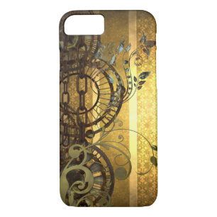 Capa Para iPhone Da Case-Mate Correntes de Steampunk e floral
