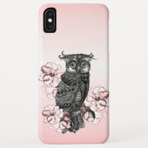 Capa Para iPhone Da Case-Mate Corujas Cinzentas Orquídeas Rosa