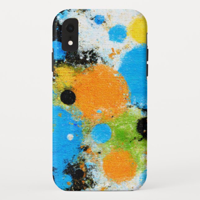 Capa Para iPhone, Case-Mate Cosmic Chromatic Splatter: Abstract Orbit (Verso)