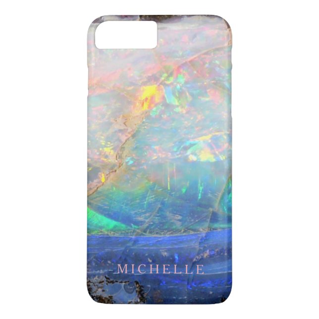 Capa Para iPhone, Case-Mate Costume bling mineral do bokeh de pedra preciosa (Verso)