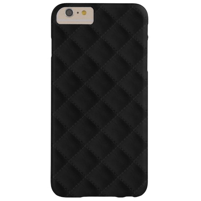 Capa Para iPhone, Case-Mate Couro acolchoado preto (Verso)