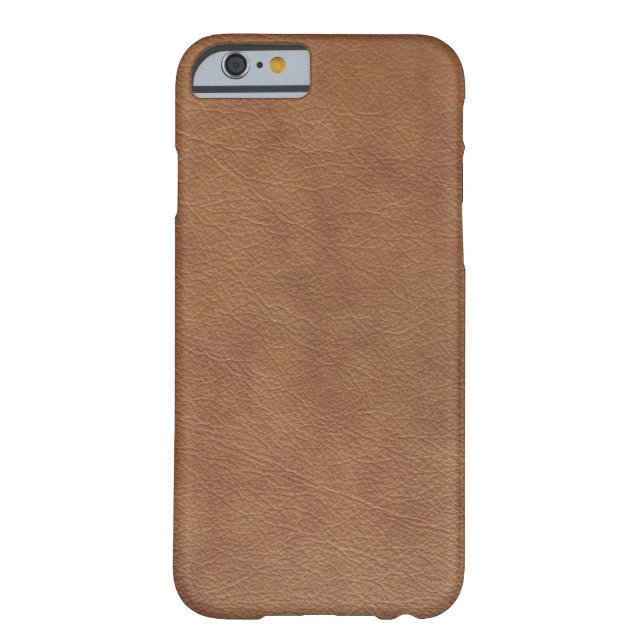 Capa Para iPhone, Case-Mate Couro de Brown (Verso)