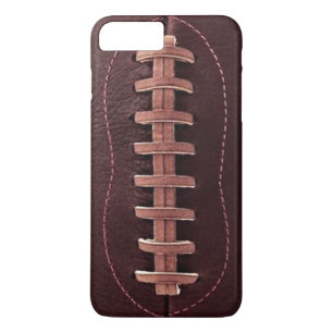 Capa iPhone 8 Plus/7 Plus Couro de Futebol Antigo Cordões Esportes