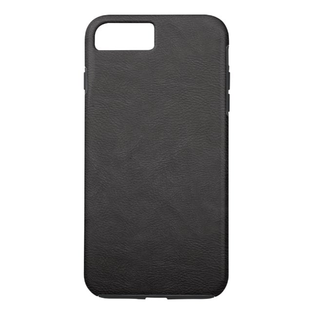 Capa Para iPhone, Case-Mate Couro Negro Texturizado (Verso)