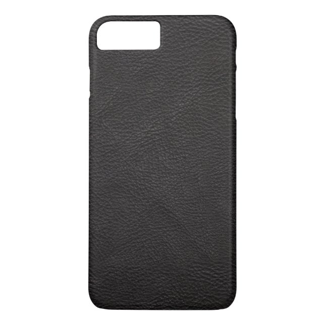 Capa Para iPhone, Case-Mate Couro Negro Texturizado (Verso)