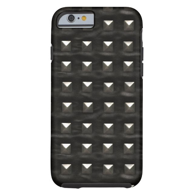 Capa Para iPhone, Case-Mate Couro preto enchido (Verso)