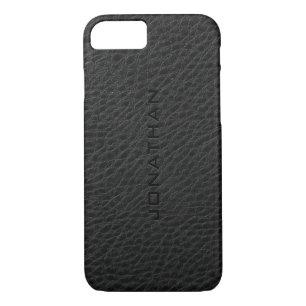 Capa Para iPhone Da Case-Mate Couro Preto Vintage Monograma
