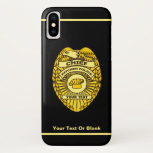 Capa Para iPhone Da Case-Mate Crachá Da Polícia De Kitchen