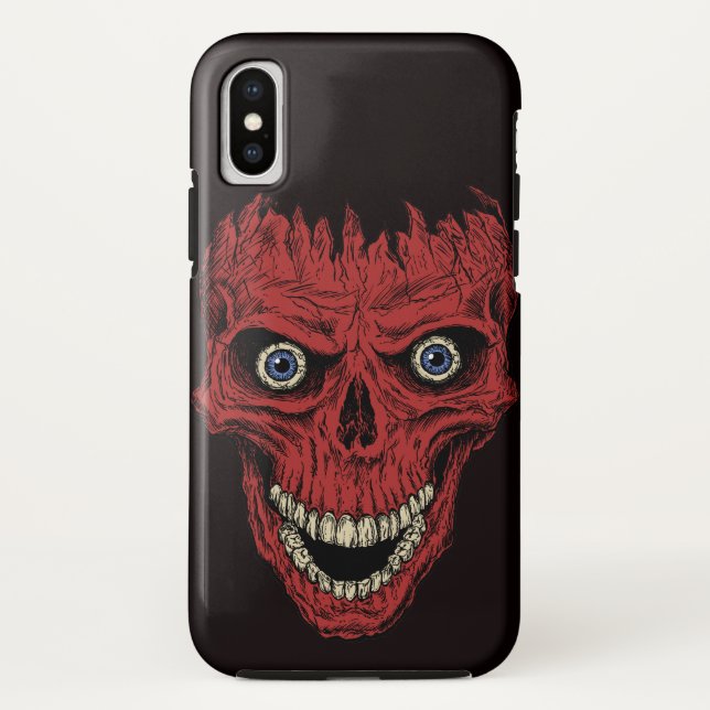 Capa Para iPhone, Case-Mate Crackhead Vermelho (Verso)