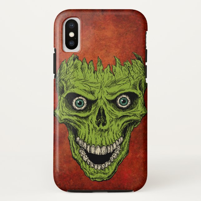 Capa Para iPhone, Case-Mate Crânio de Viciado (Verso)