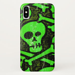 Capa Para iPhone X Crânio Engraçado