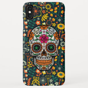 Capa Para iPhone Da Case-Mate Crânio legal Colorido de Açúcar Floral