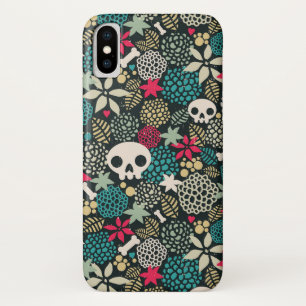 Capa Para iPhone Da Case-Mate Crânio nas flores