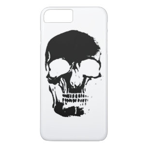 Capa iPhone 8 Plus/7 Plus Crânio negativo