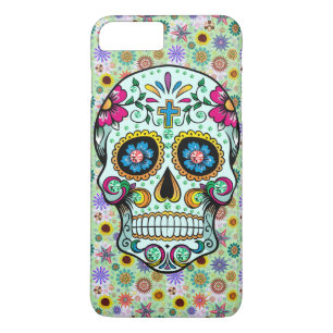 Capa Para iPhone Da Case-Mate Crânio Retro Floral Colorido