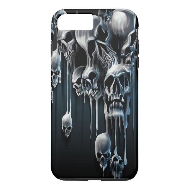 Capa Para iPhone, Case-Mate Crânios Gotejantes (Verso)