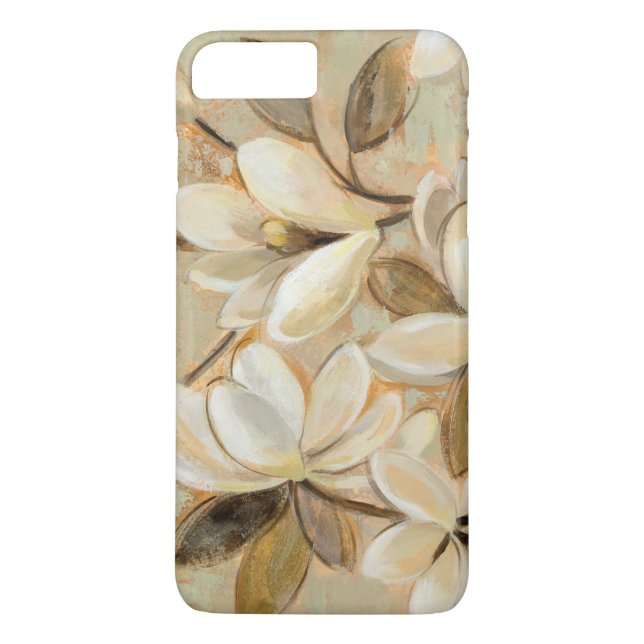 Capa Para iPhone, Case-Mate Creme da simplicidade da magnólia (Verso)