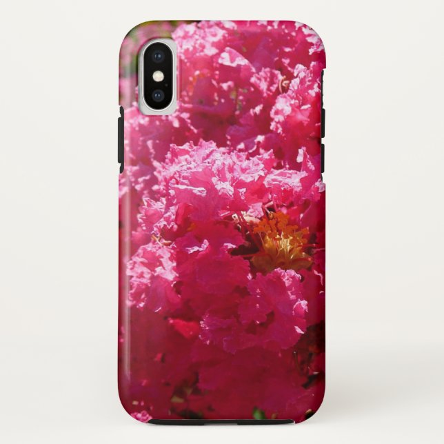 Capa Para iPhone, Case-Mate Crepe Myrtle Tree Magenta Floral (Verso)