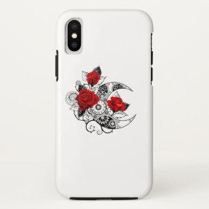 Capa Para iPhone Da Case-Mate Crescente Mecânico com Rosas vermelhas