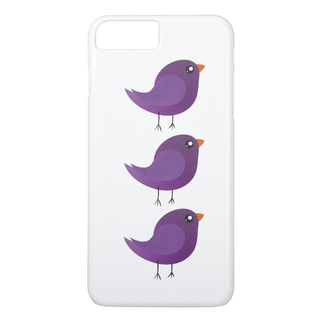 Capa Para iPhone, Case-Mate Crianças, passarinho fofo (Verso)