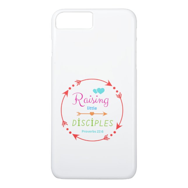 Capa Para iPhone, Case-Mate Criando pequenos discípulos cristãos (Verso)