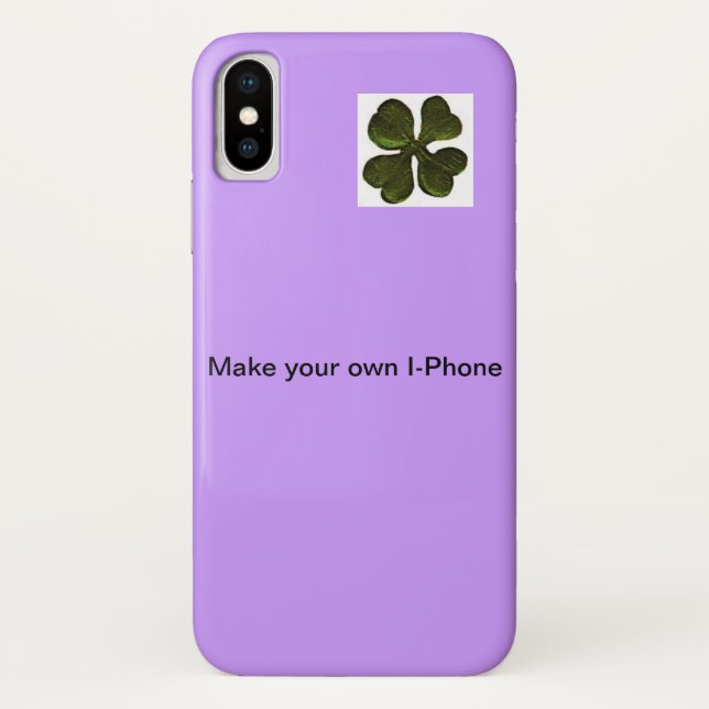 Capa Para iPhone, Case-Mate Criar seu próprio caso customizável! Violeta (Verso)