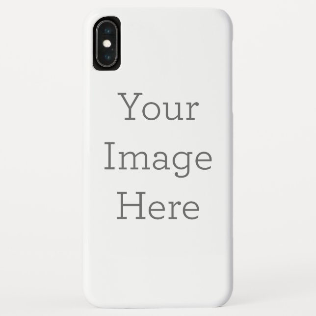 Capa iPhone XS Max, Barely There (Verso)