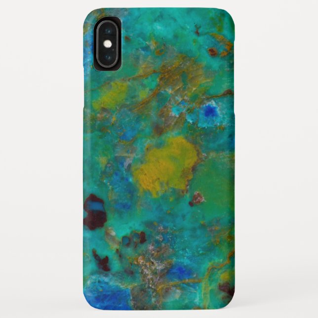 Capa Para iPhone, Case-Mate Crisocola do Blue Cliff (Verso)