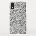 Capa Para iPhone Da Case-Mate Cristal Druzy - cor de ouro branco<br><div class="desc">Imagem melhorada digitalmente dos cristais de quartzo druzy em ouro branco metálico / platina / cor prateada</div>
