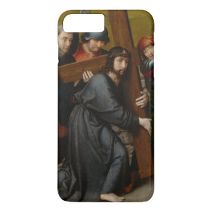 Capa iPhone 8 Plus/7 Plus Cristo que leva a cruz, com a crucificação
