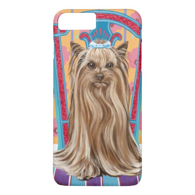 Capa Para iPhone, Case-Mate Crown Princess Yorkie (Verso)