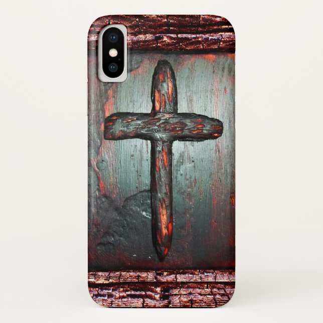 Capa Para iPhone, Case-Mate Cruz de Sangue (Verso)