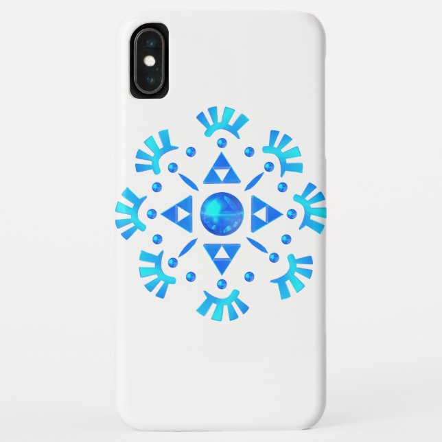 Capa Para iPhone, Case-Mate Crystal Snowflake (Verso)