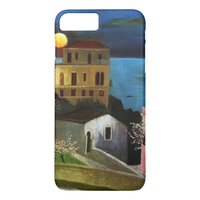 Capa Para iPhone, Case-Mate Csontvar - Lua cheia em Taormina (detalhes) (Verso)
