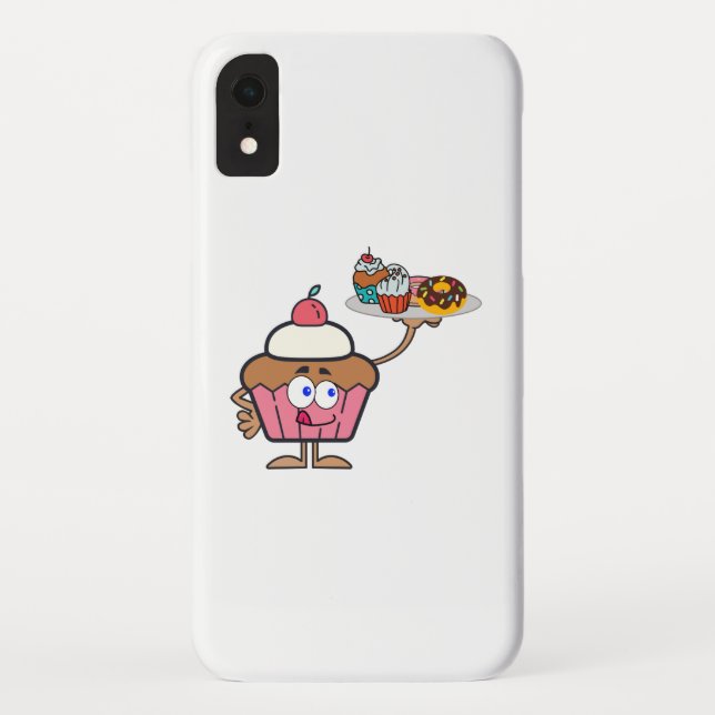 Capa Para iPhone, Case-Mate Cupcake Adoça Seu Dia (Verso)
