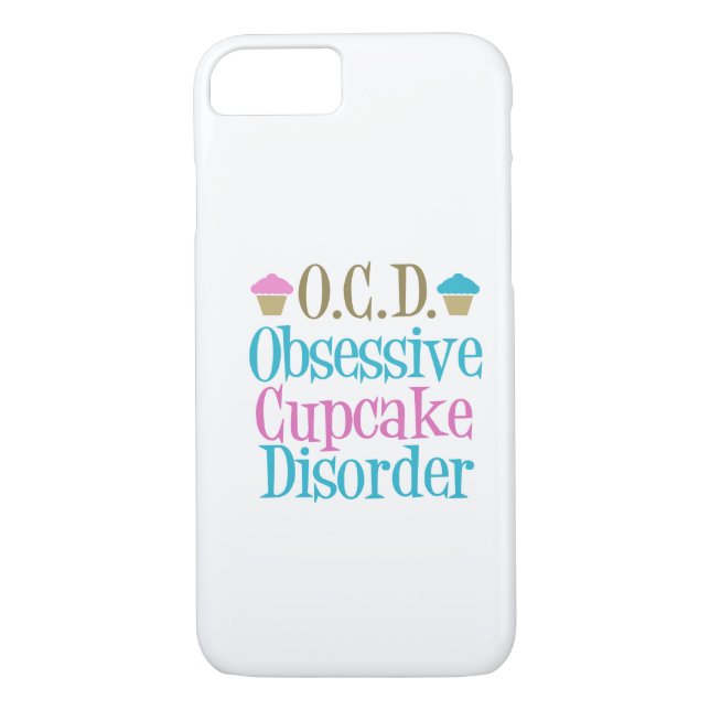 Capa Para iPhone, Case-Mate Cupcake bonito (Verso)