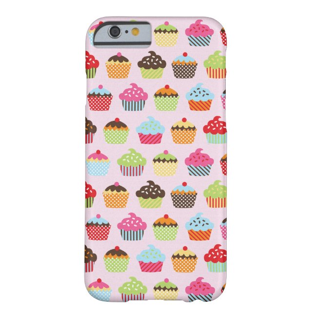 Capa Para iPhone, Case-Mate Cupcakes bonitos (Verso)