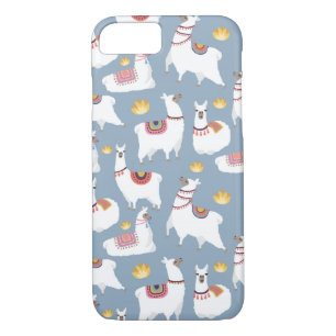 Capa iPhone 8/7 Cute Llamas