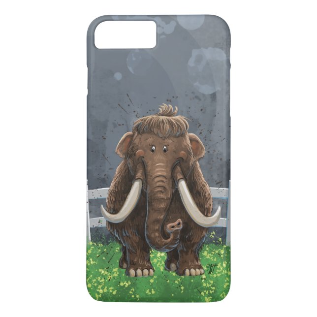 Capa Para iPhone, Case-Mate Cute Mastodon (Verso)