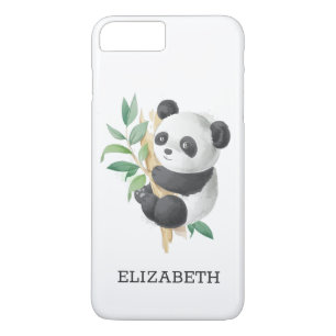 Capa iPhone 8 Plus/7 Plus Cute Panda
