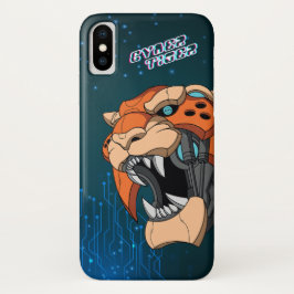 Capa Para iPhone Da Case-Mate Cyber Tiger |