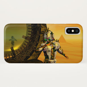 Capa Para iPhone X CYBORG TITAN,DESERT HYPERION Science Ficfi
