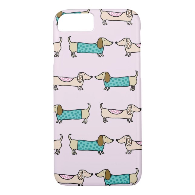 Capa Para iPhone, Case-Mate Dachshances bonitos (Verso)