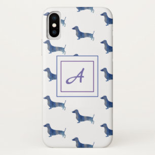 Capa Para iPhone Da Case-Mate Dachshund azul