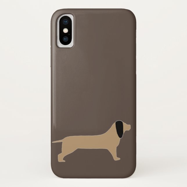 Capa Para iPhone, Case-Mate Dachshund Doggie iPhone / iPad case (Verso)