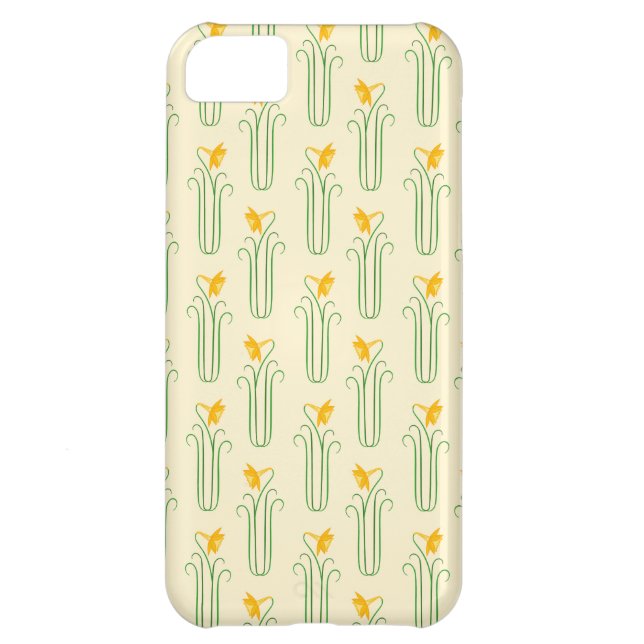 Capa Para iPhone, Case-Mate Daffodils amarelos bonito do primavera (Traseira)