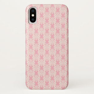 Capa Para iPhone X Damasco retro floral