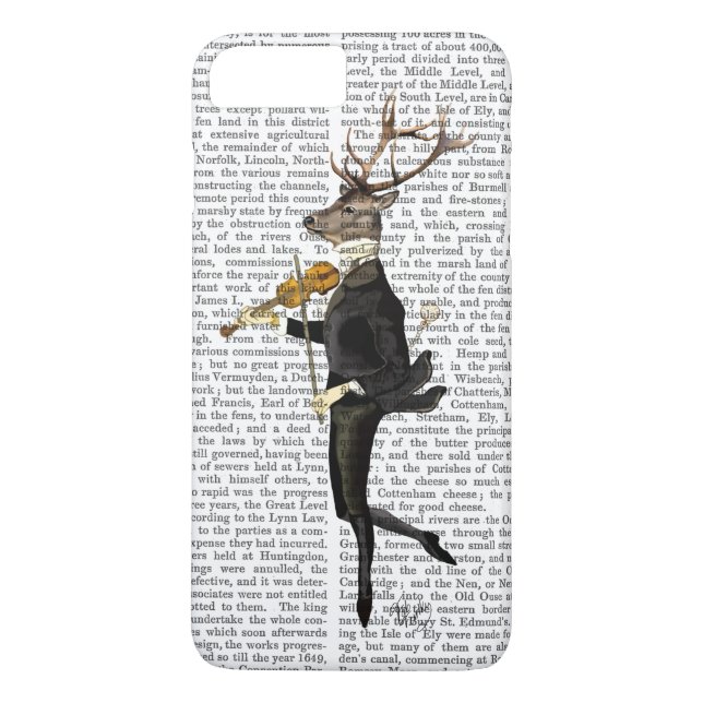 Capa Para iPhone, Case-Mate Dançando veado com violino (Verso)