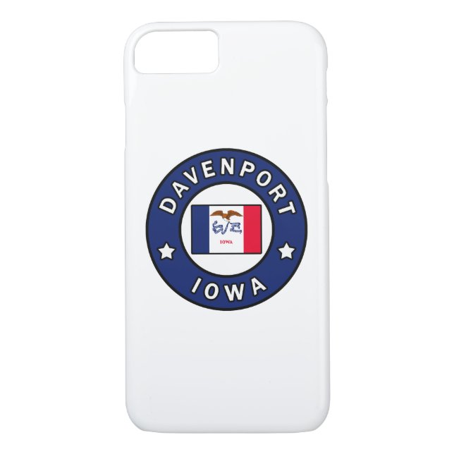 Capa Para iPhone, Case-Mate Davenport Iowa (Verso)